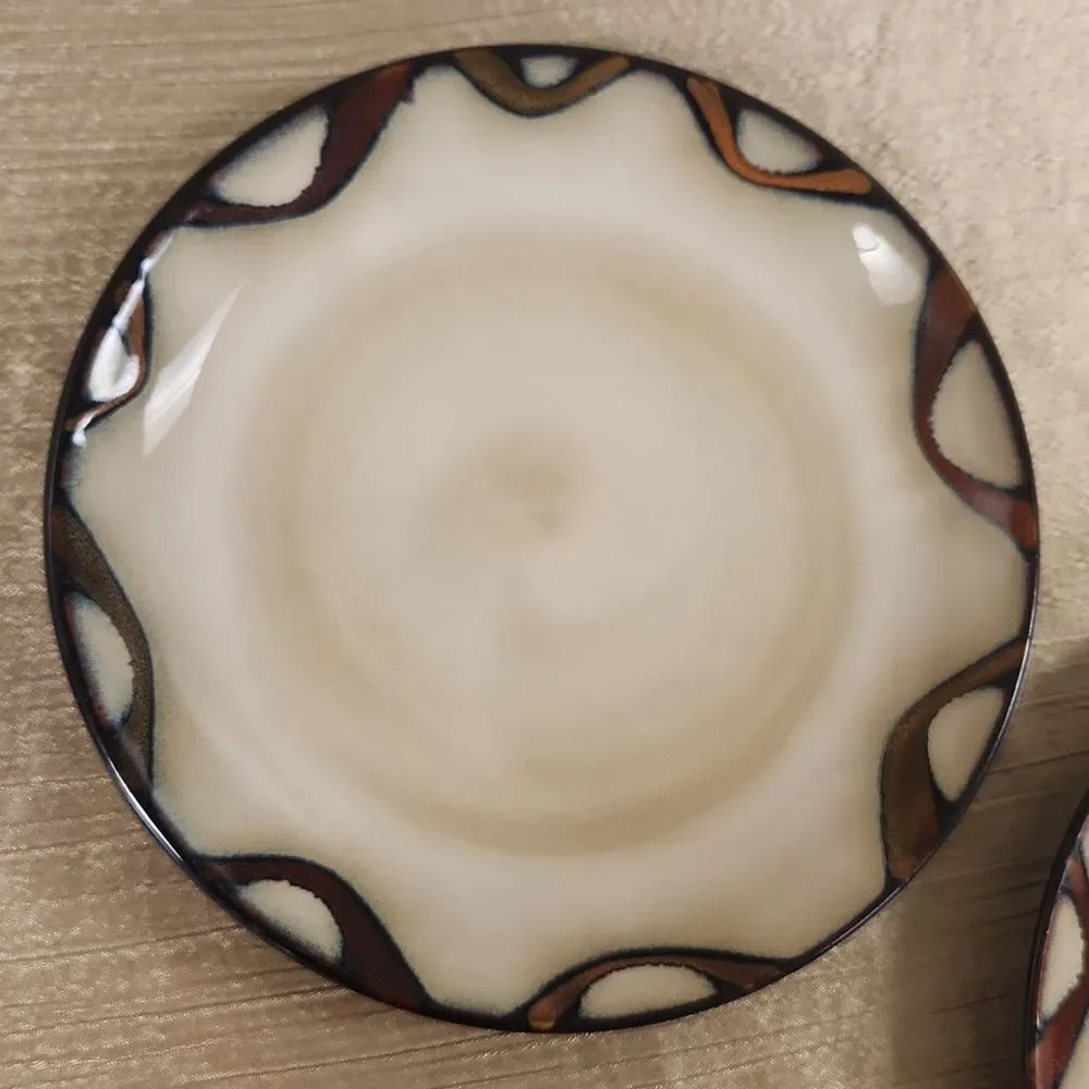 Pier 1 Imports Wave Salad Plate 8 3/8